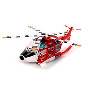 Disney Pixar Cars Toons Rescue Squad Helicopter plus FREE Diecast Cars